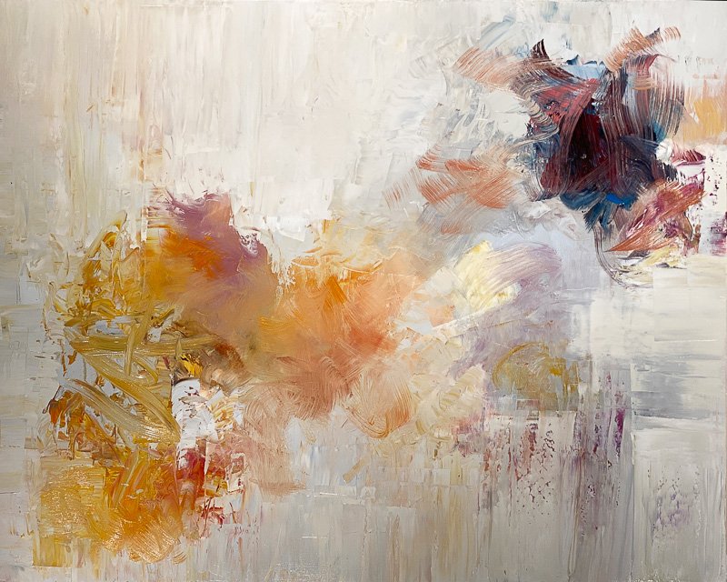 Tenderness - 40" x 60" Oil on canvas
