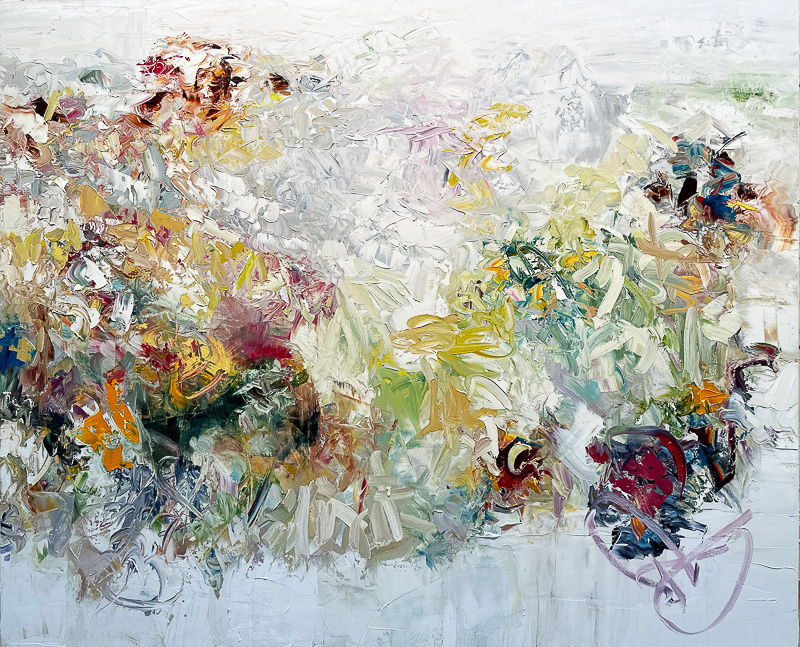 Call of Spring - 60" x 72" Oil on canvas
