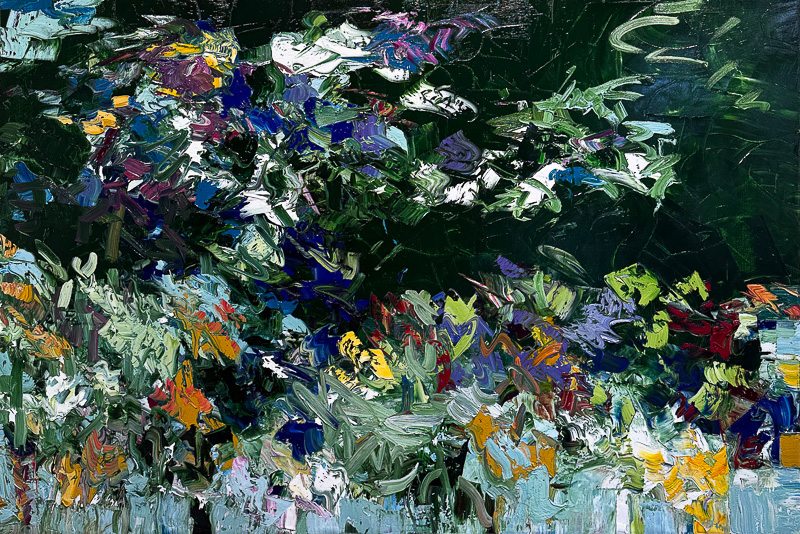 Earthly Delight - 48" x 72" Oil on canvas