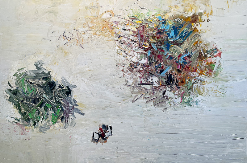 In Between - 48" x 72" Oil on canvas