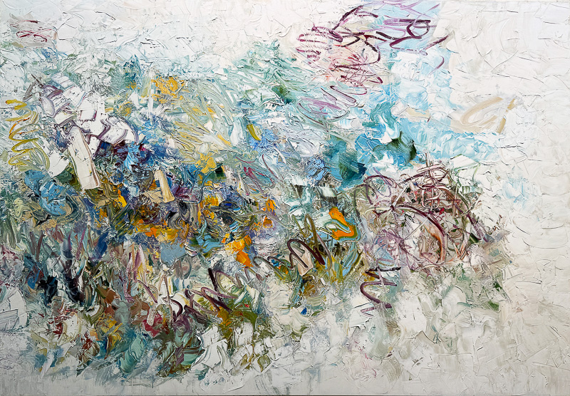 Overture - 60" x 84" Oil on canvas