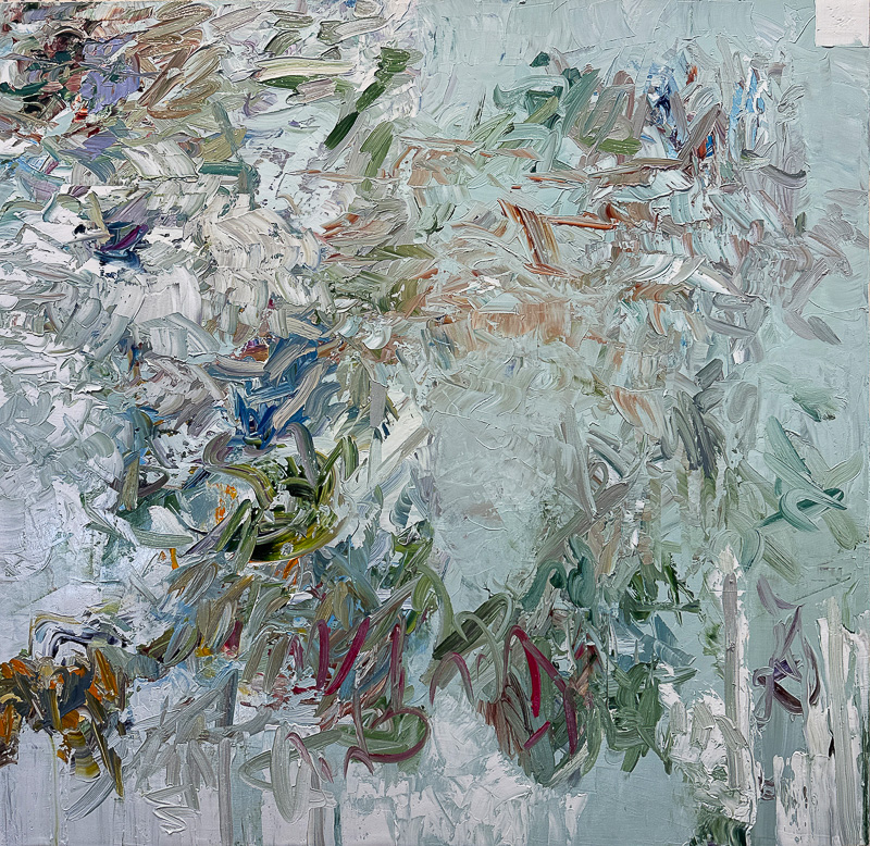 High Branches - 48" x 48" Oil on canvas