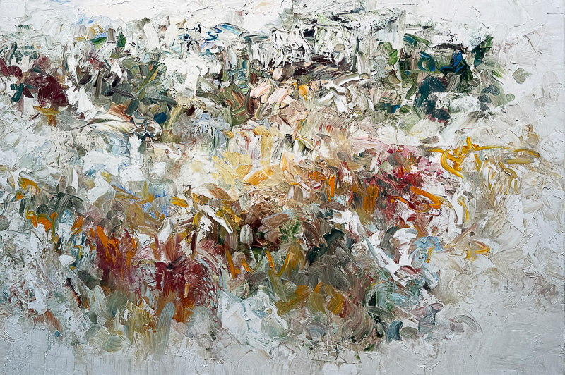 Woodsy - 48" x 72" Oil on canvas