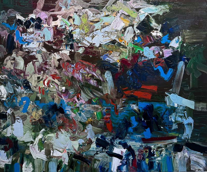 🔴 Gotcha - 60" x 72" Oil on canvas