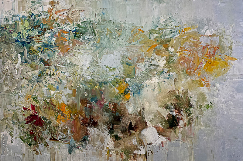 Willow Valley - 48" x 72" Oil on canvas