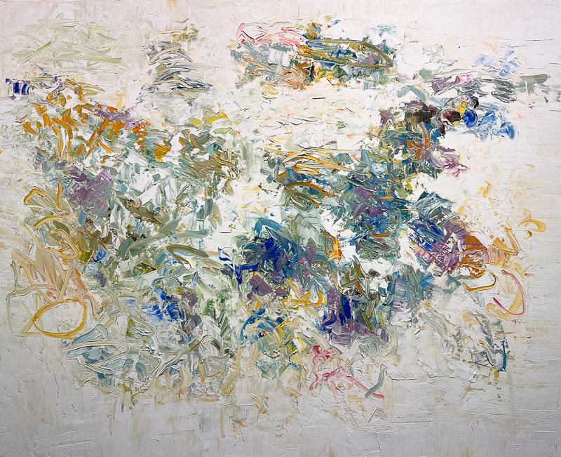 Blue Easy - 60" x 72" Oil on canvas