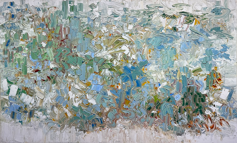 Green Hills - 36" x 60" Oil on canvas