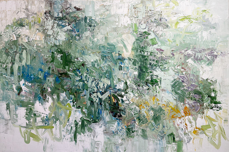 October Forest - 48" x 72" Oil on canvas